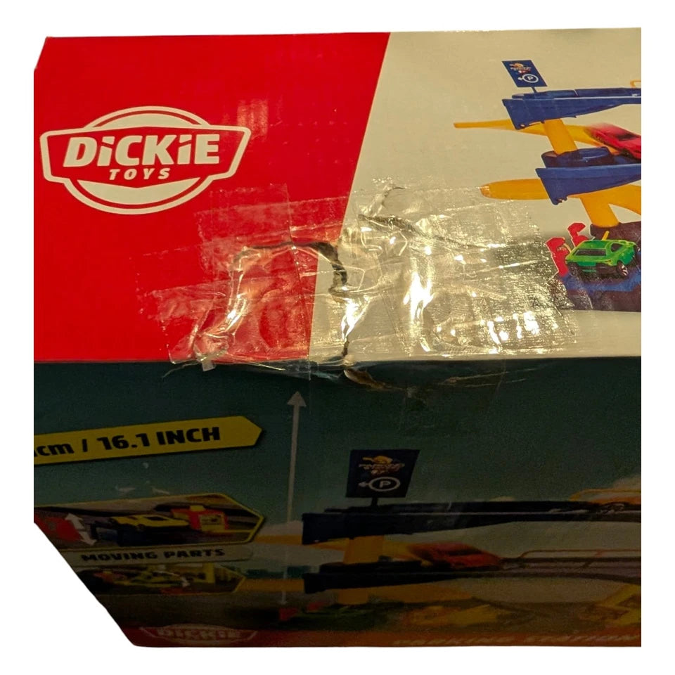 Parkhaus - 3 Etagen mit Lift & Tankstelle - Dickie Toys - inkl. 1 Fahrzeug