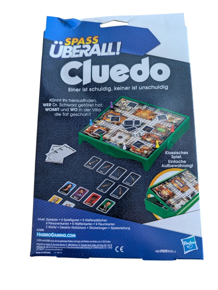 Hasbro Gaming Cluedo Brettspiel Für Kinder Ab 8 Jahren, Neu